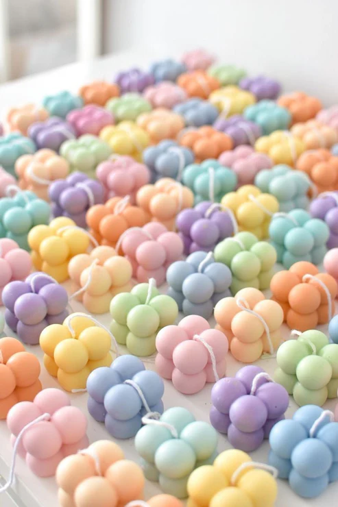 Small Bubble Candle