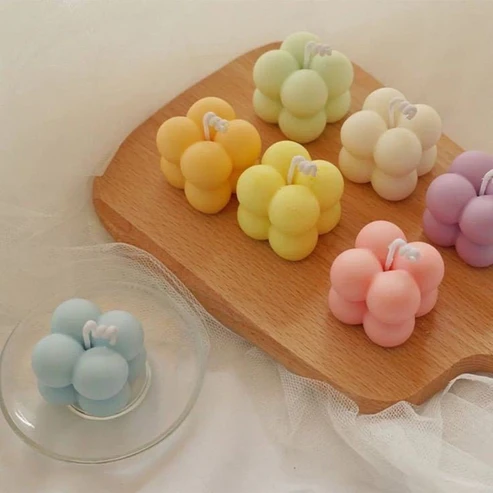 Small Bubble Candle