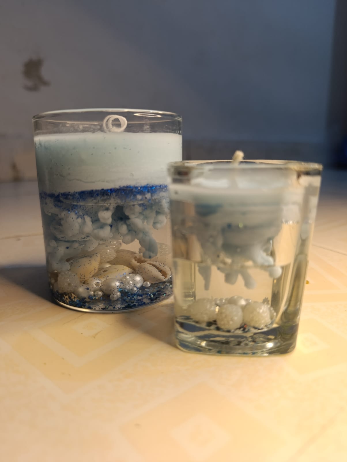Ocean Water Candle – Large Jar of Coastal Elegance