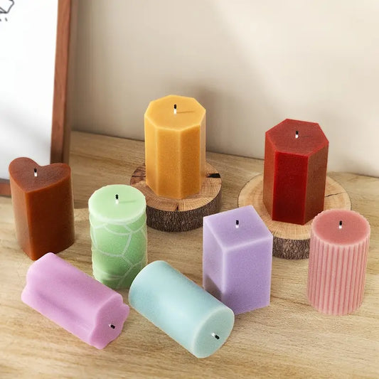 3D Cylindrical Candle