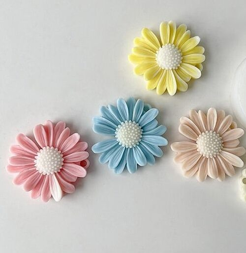 Daisy Flower Candles