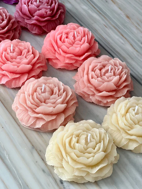 Peony Candles